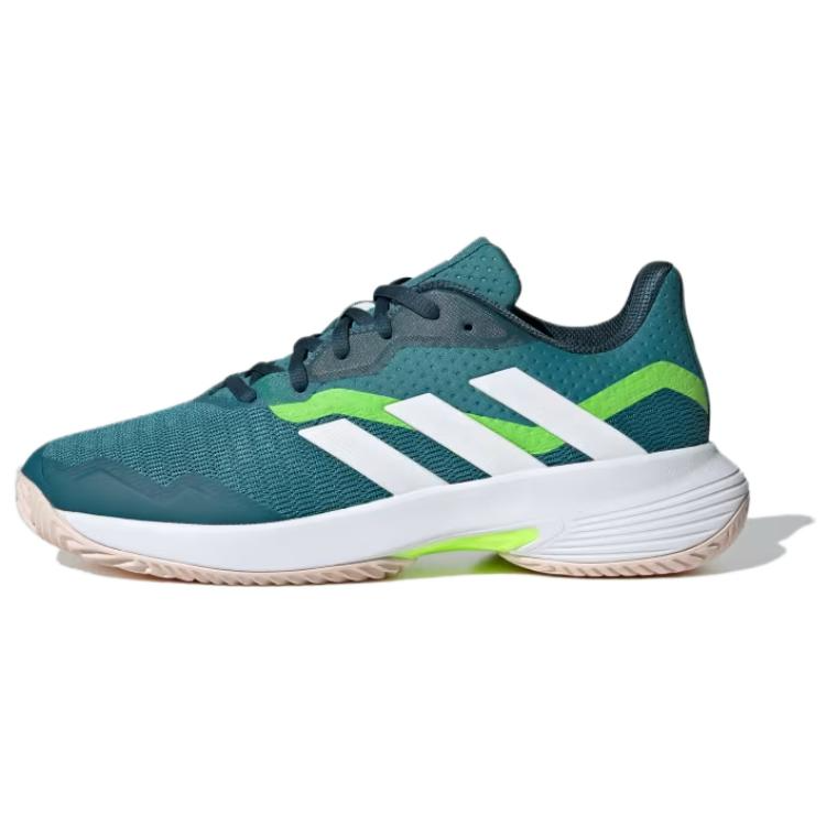 Adidas Adidas CourtJam Control Slip Resistant Abrasion Resistant Low top Tennis Shoes Women's Green White