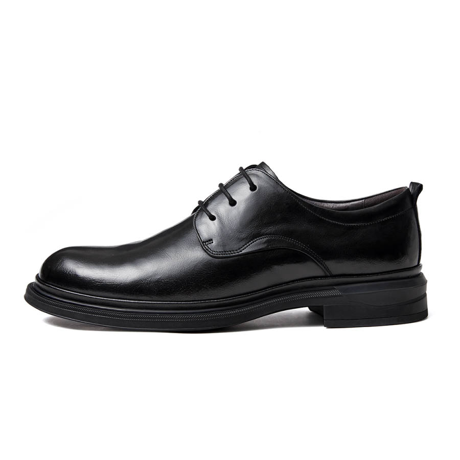 CAMEL CAMEL Dress Shoes Men's Low Top Black Brown