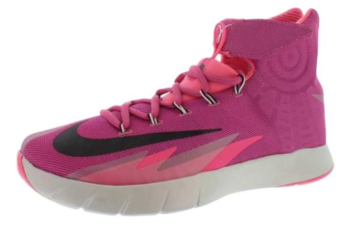 Nike Nike Air Zoom Generation Zoom Hyperrev Cushioning, Wear Resistant High top Basketball Shoes Men's Pink