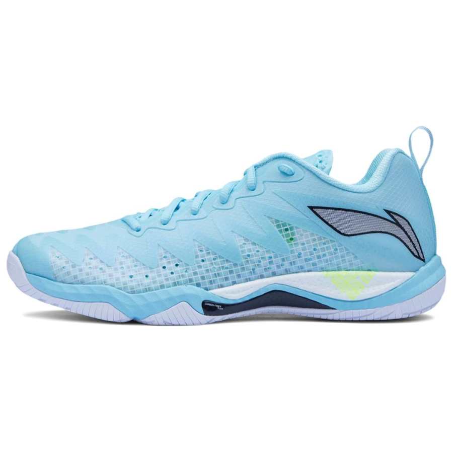 Li-Ning Li Ning Falcon 5 Slip Resistant, Abrasion Resistant, Breathable, Rebound Low top Badminton Shoes Unisex Blue