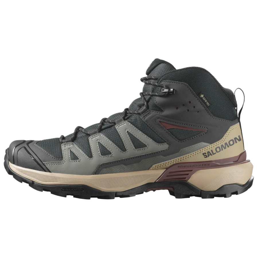 SALOMON X ULTRA 360 Mid top Mountaineering Shoes Men's Olive Green