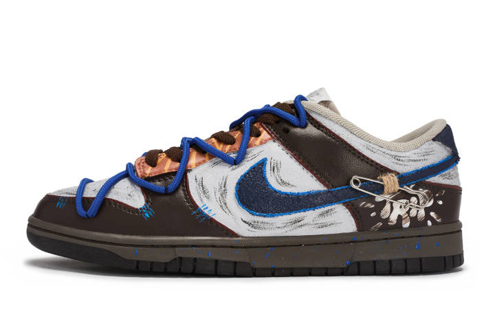 Nike Nike Dunk 811 Manufacturing, Vintage Journey Abrasion Resistant Abrasion Resistant Low top Skateboard Shoes Unisex