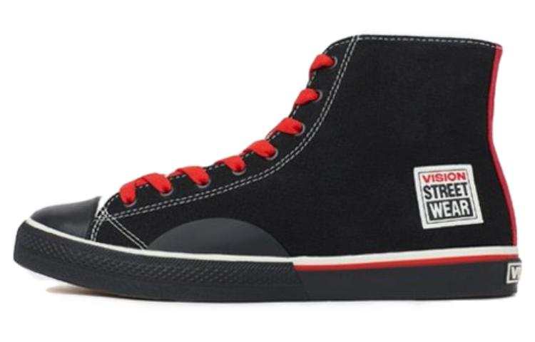 Vision Street Wear 80's Canvas Hi Comfortable Slip Resistant, Abrasion Resistant, Lightweight High top Canvas Shoes