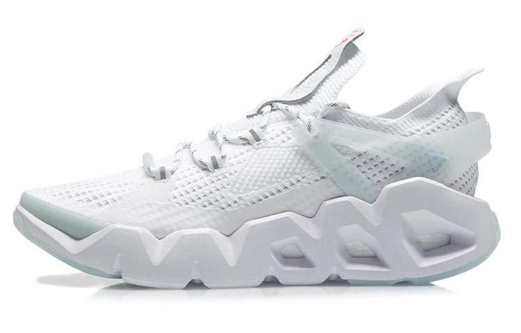 Li-Ning Li Ning Essence 2.3 Slip Resistant Abrasion Resistant Low top Basketball Shoes White
