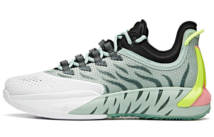 Anta Hayward GH1 Low Cushioning Slip Resistant Abrasion Resistant Breathable Low top Basketball Shoes Men's Green