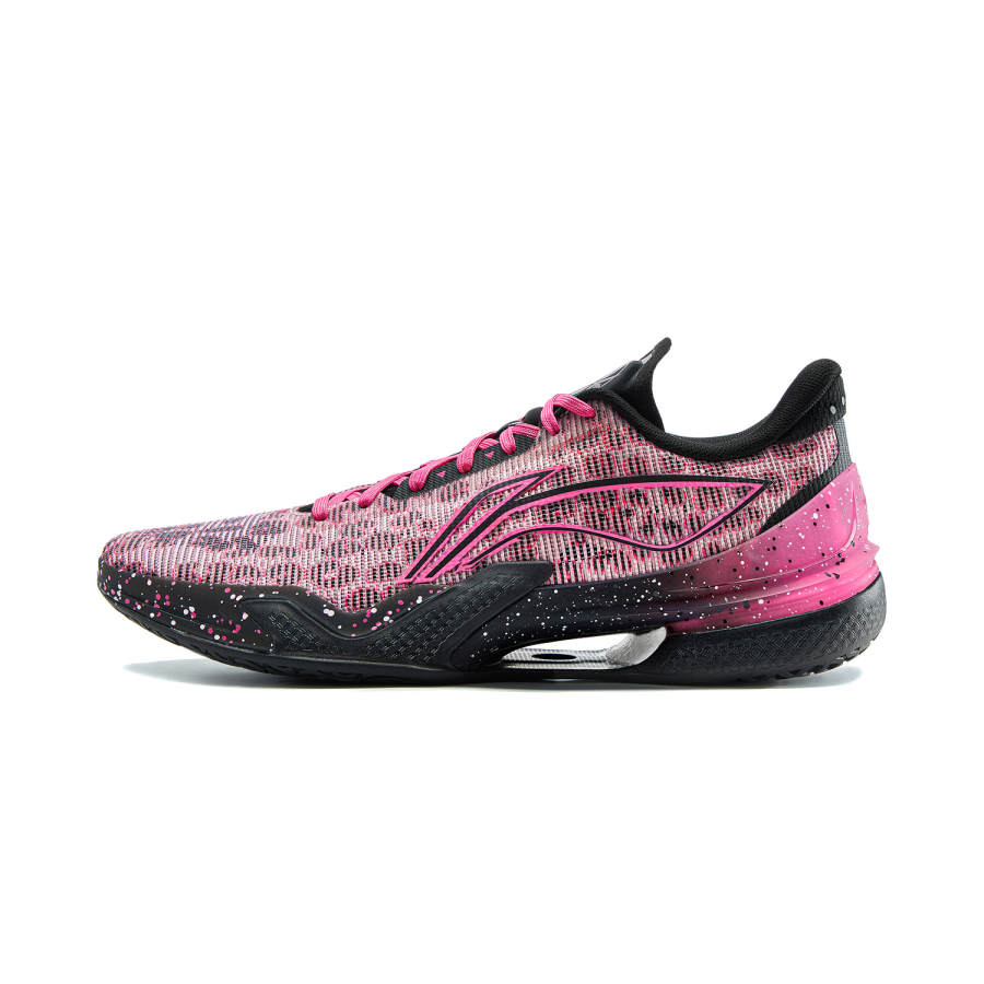 Li-Ning Li Ning Liren 5 Low top Performance Basketball Shoes Men's Black Pink