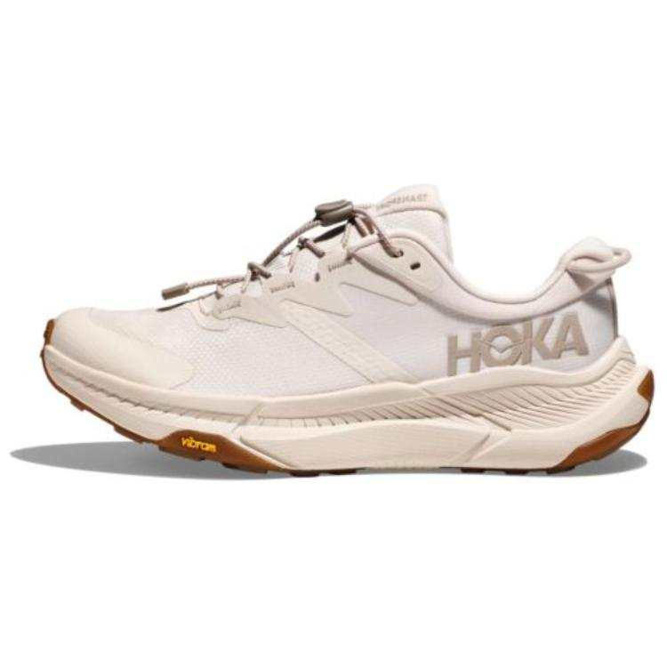 HOKA ONE ONE Slip Resistant Abrasion Resistant Low top Hiking Shoes Women's Ecru