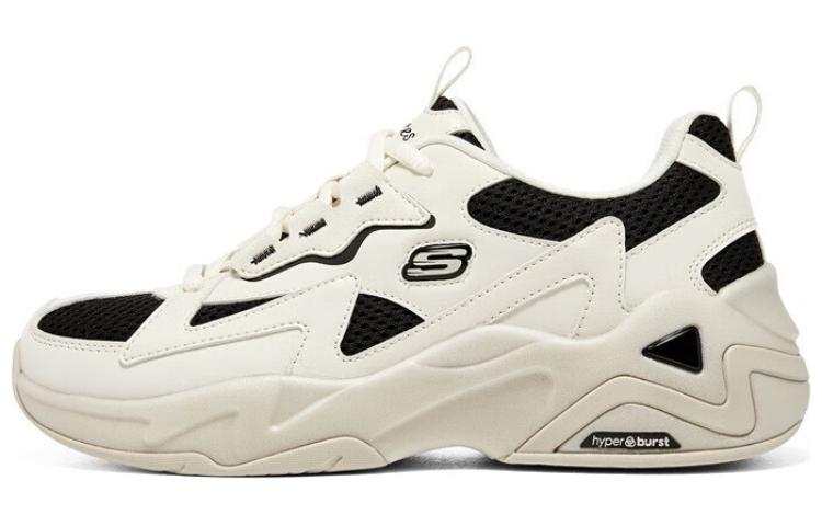 Skechers D'LITES Hyper Burst 'Cream Black' Women's