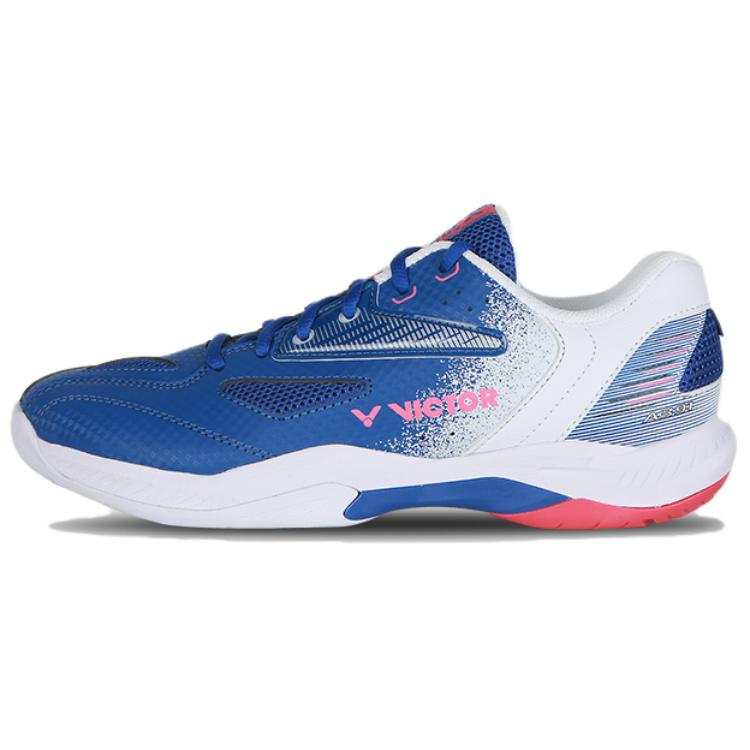 VICTOR Slip Resistant Badminton Shoes Unisex Blue White