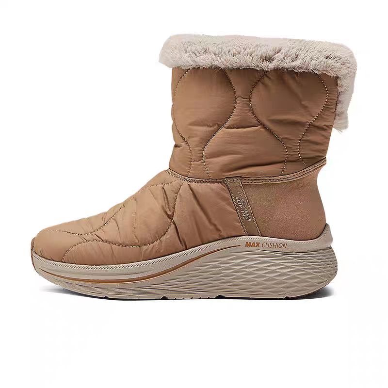 Skechers Slip Ins Thermal Abrasion Resistant Thermal Abrasion Resistant Comfortable Crew Snow Boots Women's Brown