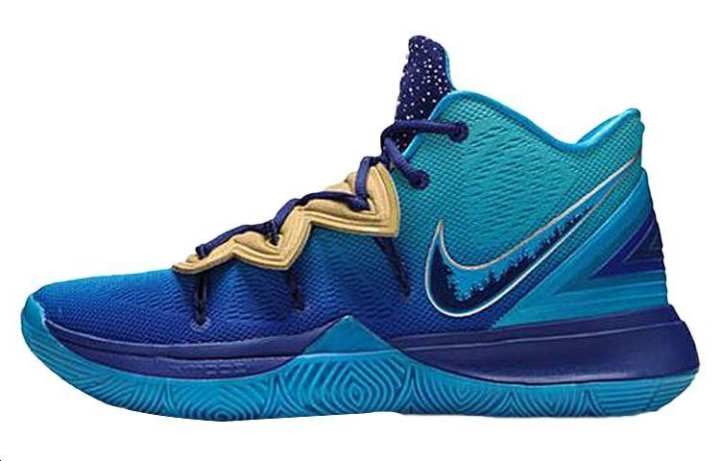 Nike Nike Kyrie 5 Basketball Shoes Men's Mid Top Blue