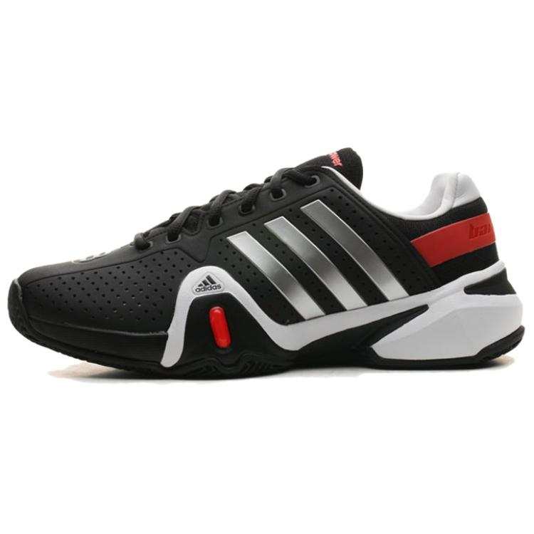 Adidas Adidas Adipower Slip Resistant Abrasion Resistant Low top Tennis Shoes Men's Black Gray