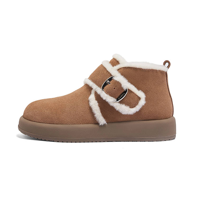 CAMEL CAMEL Snow Boots Women's Khaki, Earth Yellow