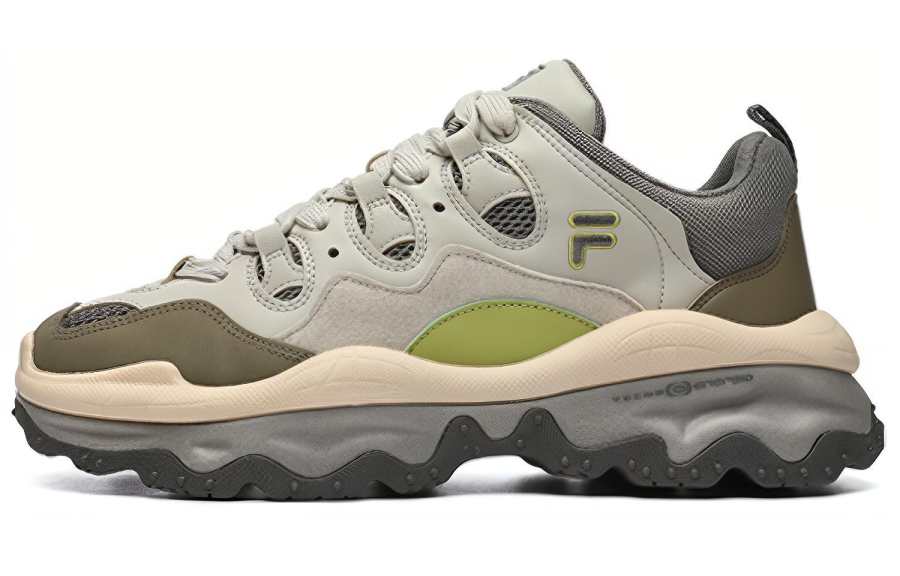 FILA FUSION QD96 Athletic Shoes 'Grey Green'