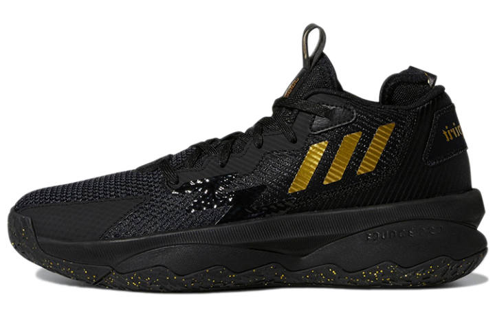 Adidas Adidas D Lillard 8 Cushioning Slip Resistant Abrasion Resistant Coverage Support Low top Basketball Shoes Unisex