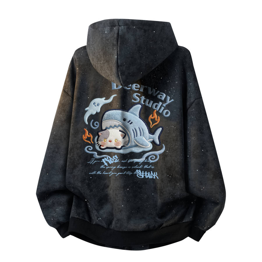 DEERWAY DEERWAY Sweatshirts Unisex Hooded Moderate Regular