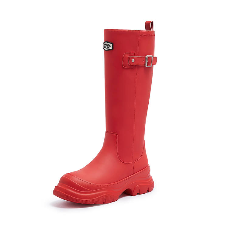 CAMEL CAMEL Height Increasing Waterproof Slip Resistant Rain Boots Women's