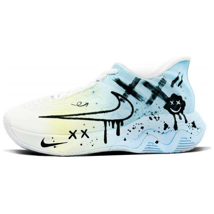 Nike Nike Giannis Immortality Cushioning Slip Resistant Abrasion Resistant Lightweight Low top Basketball Shoes Men's Blue
