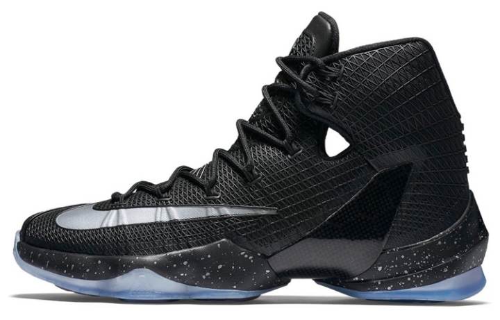 Nike Nike Lebron 13 Elite Slip Resistant Lightweight Non slip Lightweight High top Performance Basketball Shoes Men's Black