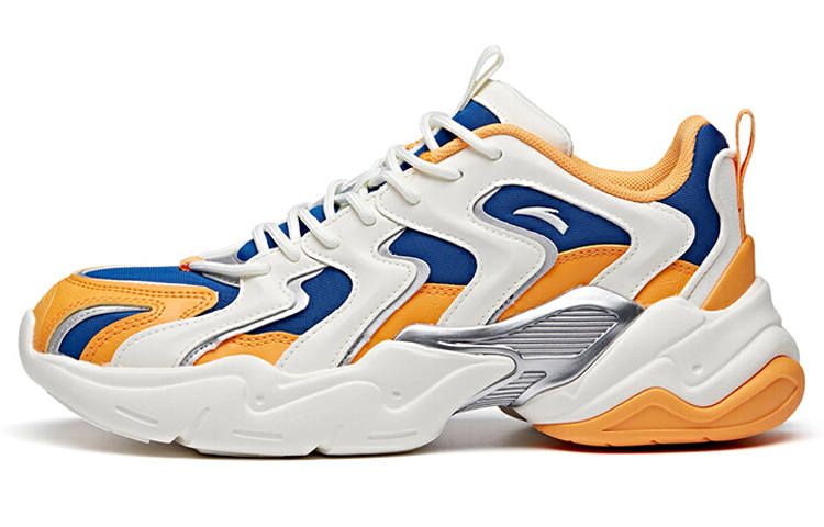 Anta All Over Victory Slip Resistant Abrasion Resistant Slip Resistant Abrasion Resistant Low top Chunky Sneakers Men's