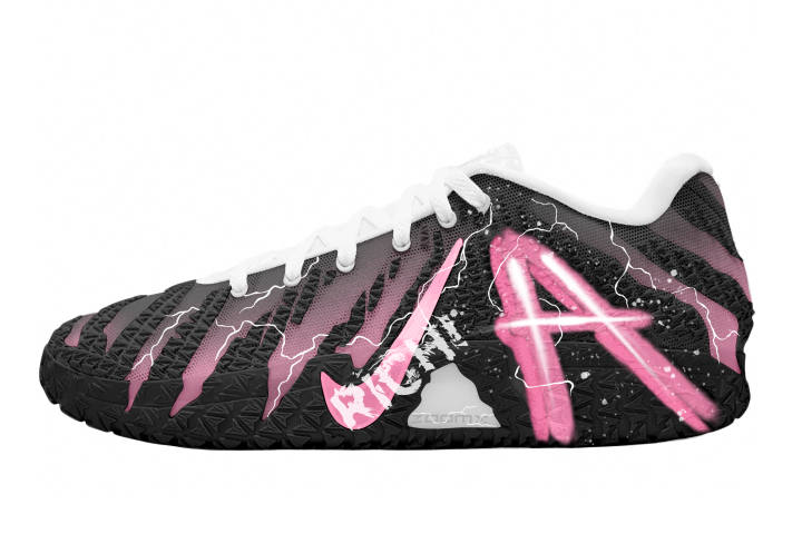 Nike Nike Ja Morant 3 Pink Electric Tide Abrasion Resistant Abrasion Resistant Low top Basketball Shoes Men's Black Pink