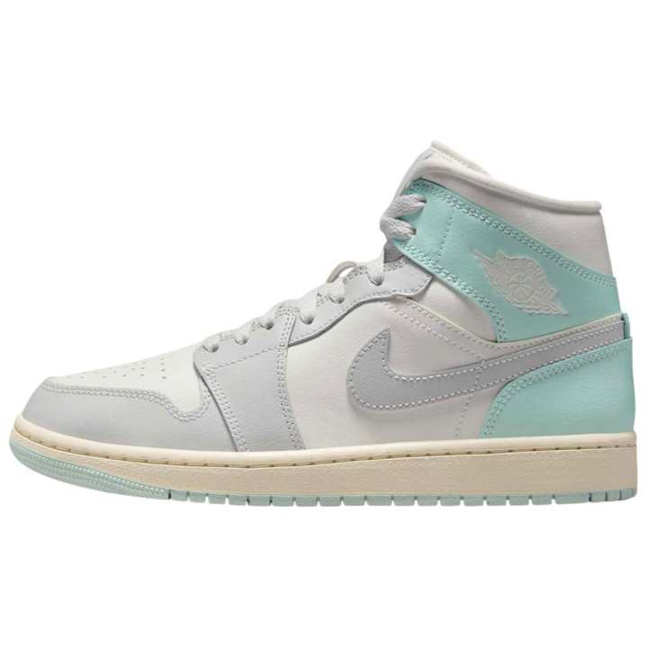 Jordan Jordan 1 Mid Football Grey Igloo Women's