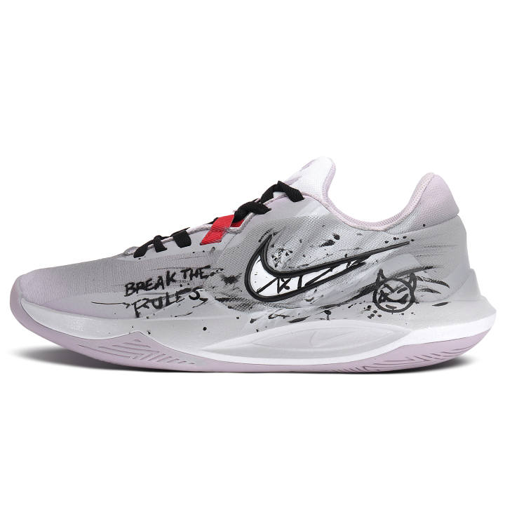 Nike Nike Precision 6 Ink Reverse Rule Breaking Abrasion Resistant Lightweight Low top Basketball Shoes Men's