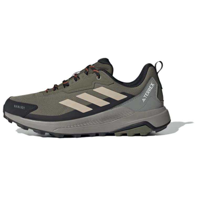 Adidas Adidas Terre Slip Resistant, Abrasion Resistant, Waterproof Low top Hiking Shoes Men's Olive Green