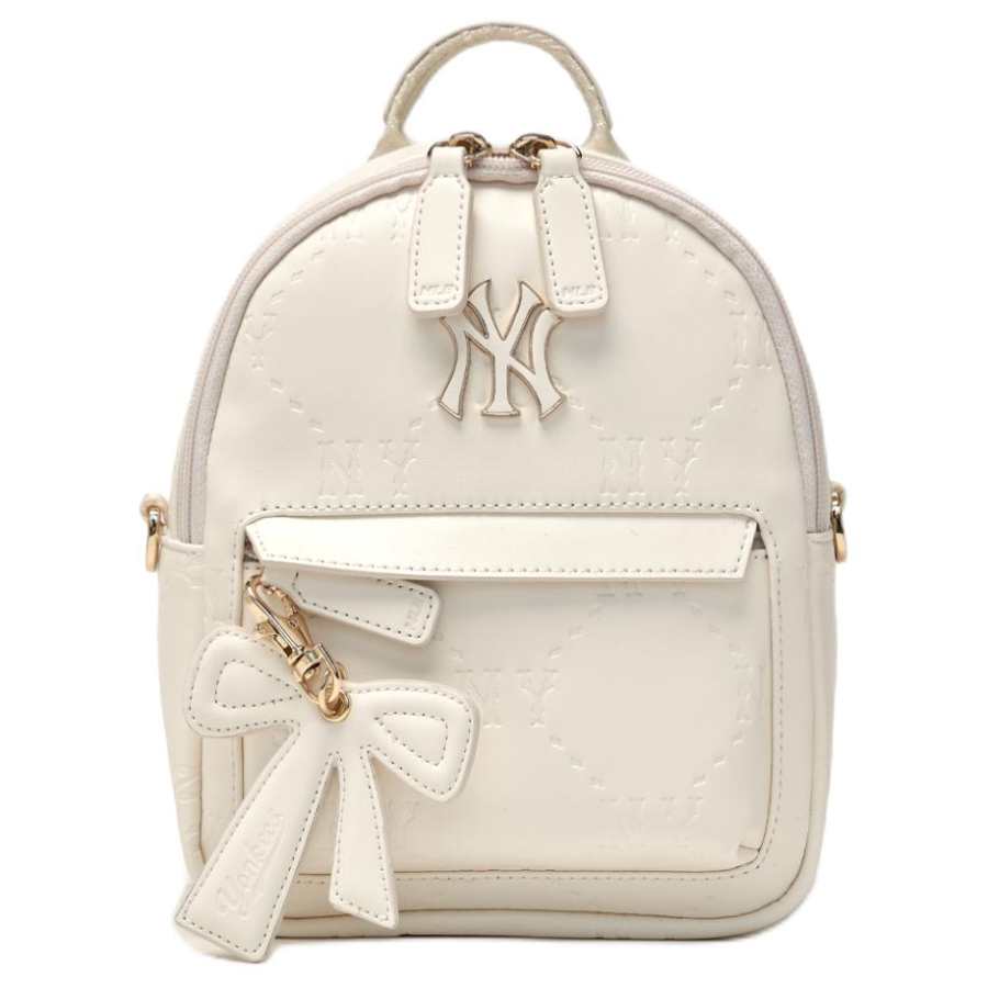 MLB MLB Artificial Leather With Polyester Backpack Mini Kids' White