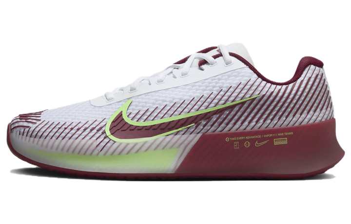 Nike Nike Court Air Zoom Vapor 11 Hc White Team Red Lime Blast