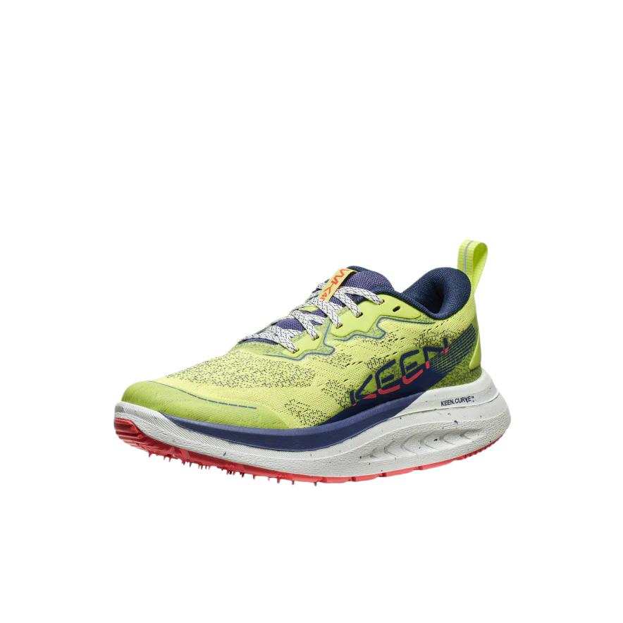 Keen WK400 Cushioning Low top Hiking Shoes Women's Green