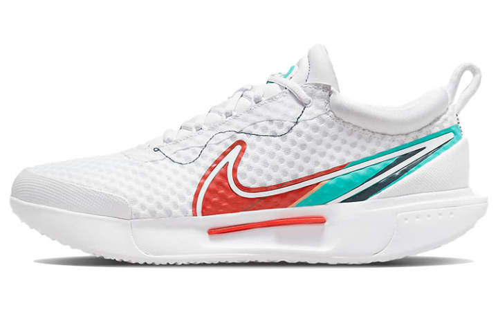 Nike Nike Court Zoom Pro 'White Washed Teal Red'
