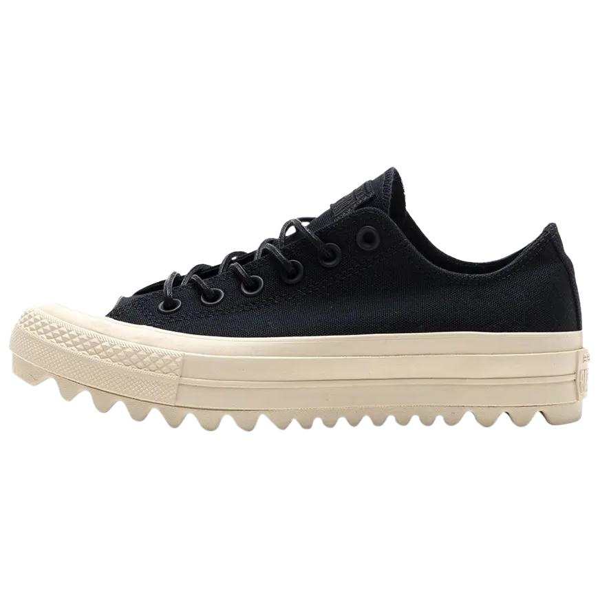 Converse Chuck Taylor All Star Lift Abrasion Resistant Abrasion Resistant Low top Canvas Shoes Women's Black