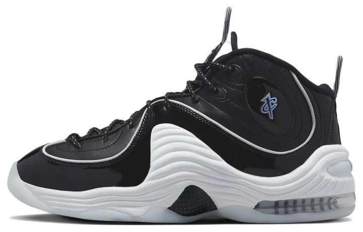 Nike Nike Air Penny 2 Black Patent Football Grey