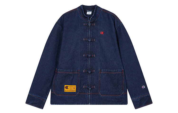 Champion Year Of The Horse Collection Jackets Unisex Dark Blue Stand Collar Moderate Other
