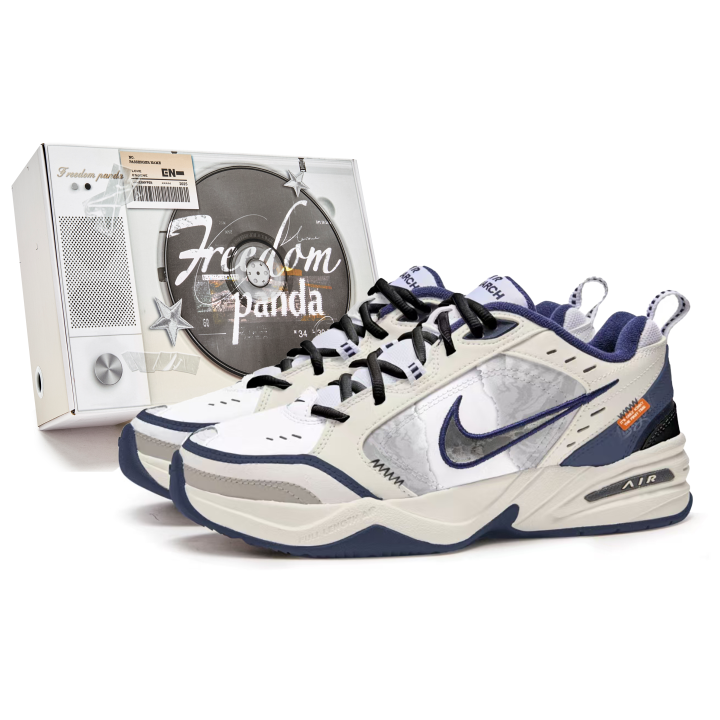 Nike Nike Air Monarch 4 Abrasion Resistant Slip Resistant Abrasion Resistant Slip Resistant Low top Chunky Sneakers Unisex