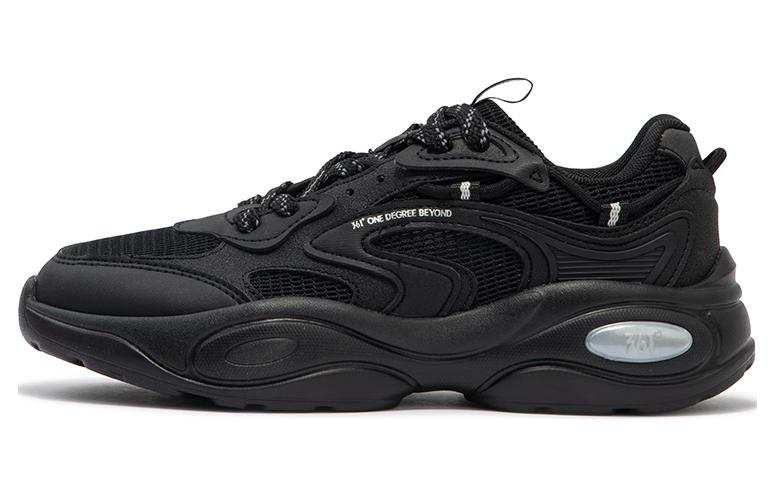 361° Surge 2.0 Cushioning Slip Resistant Low top Chunky Sneakers Women's Black