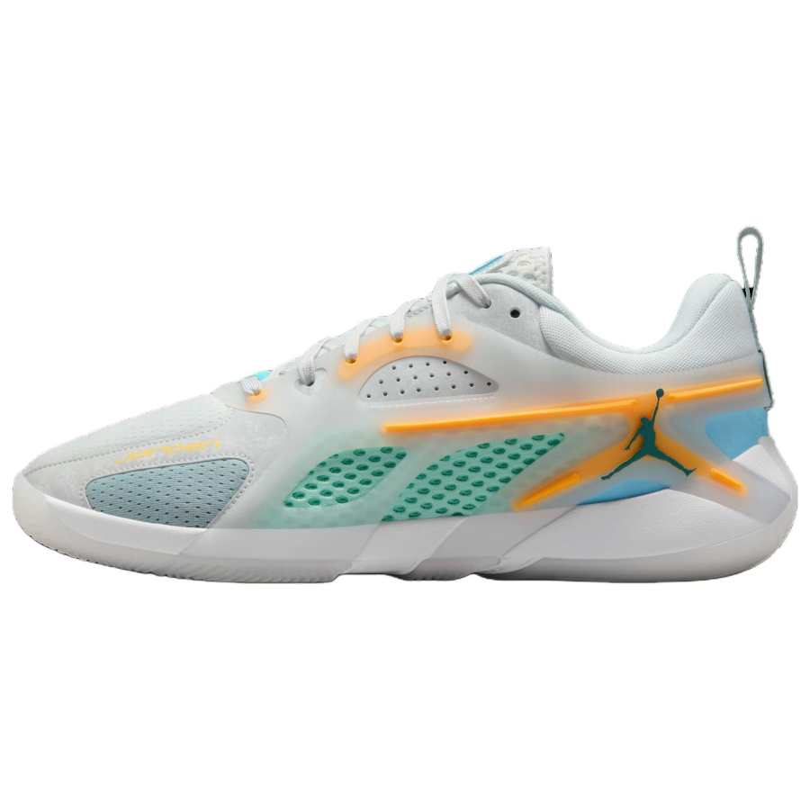 Jordan Jordan Heir Cushioning Abrasion Resistant Breathable Low top Basketball Shoes Men's Gray