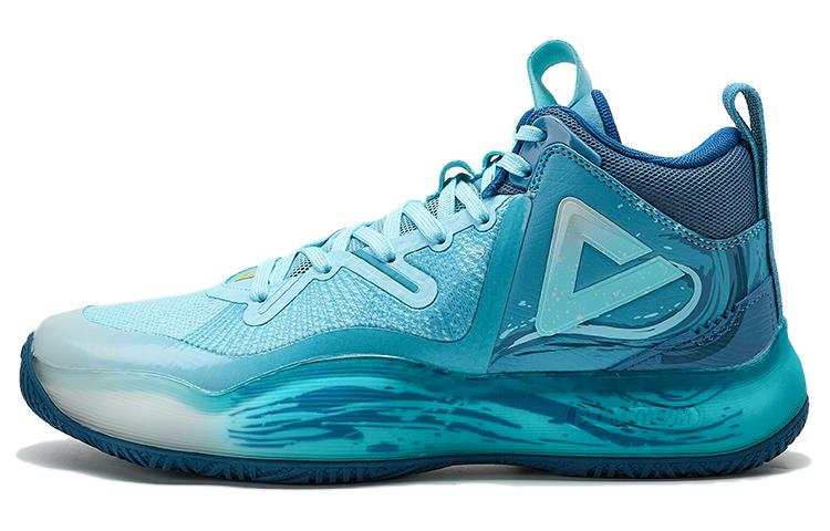 PEAK Slip Resistant Abrasion Resistant Low top Basketball Shoes Men's Green