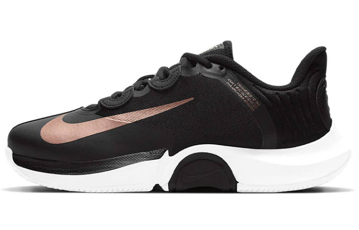 Nike Nike Court Air Zoom Gp Turbo Black Metallic Red Bronze Women's