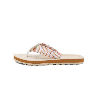 ZVA Quiet Abrasion Resistant Slip Resistant Quiet Abrasion Resistant Slip Resistant Flip Flops Women's Beige Khaki