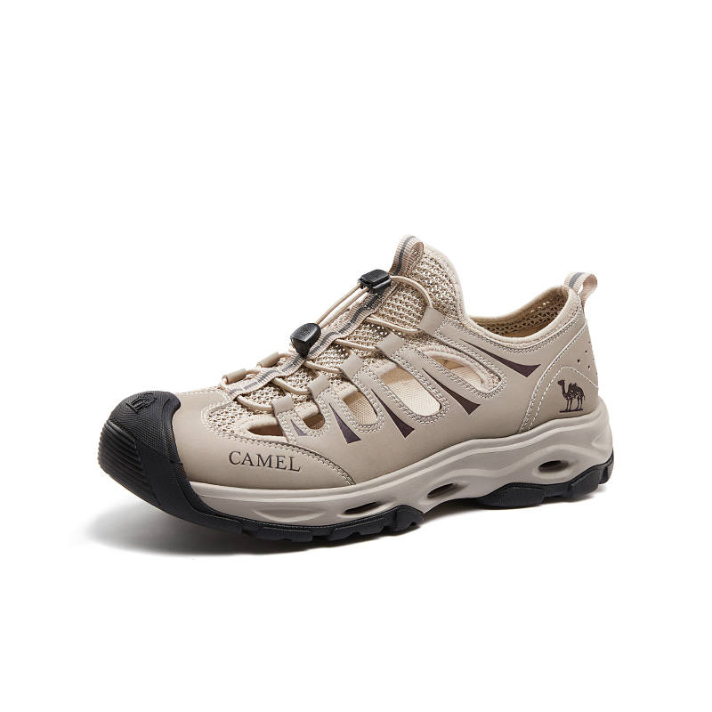 CAMEL Slip Resistant Breathable Grip Anti Collision Rebound River Trekking Shoes Men's