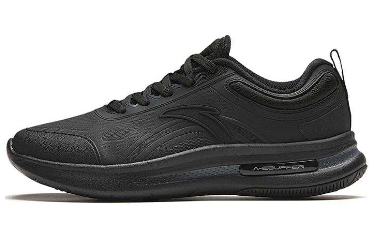 Anta Comfortable Cushioning Slip Resistant Low top Training Shoes Women's Black