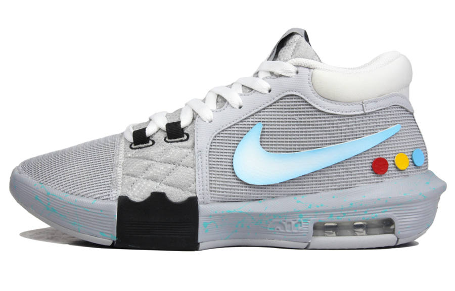 Nike Nike Witness 8 Cushioning Slip Resistant Cushioning Slip Resistant Low top Basketball Shoes Men's Gray Blue