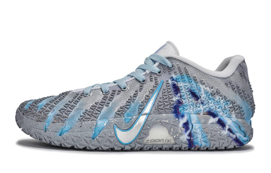 Nike Nike Ja Morant 3 Basketball Shoes Unisex Low Top Gray/Blue/Silver