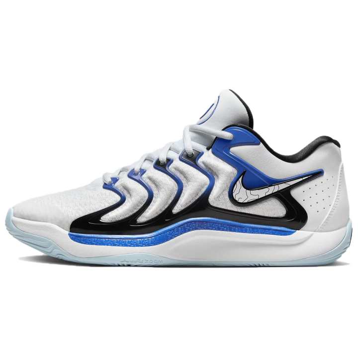 Nike Nike KD 17 Low top Basketball Shoes Men's White Blue Black Asian Version