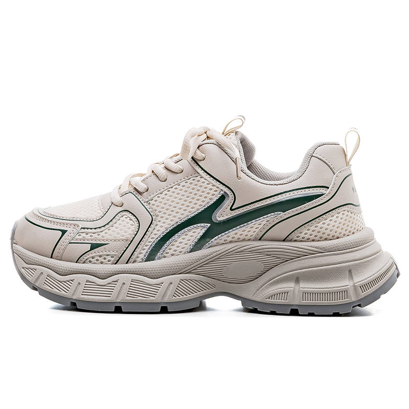 HUANQIU Height Increasing Breathable Slip Resistant Height Increasing Breathable Slip Resistant Low top Chunky Sneakers
