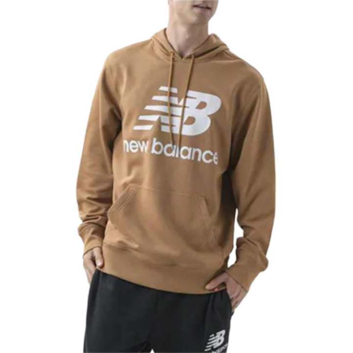 New Balance New Balance Sweatshirts Men's Brown Hooded Moderate