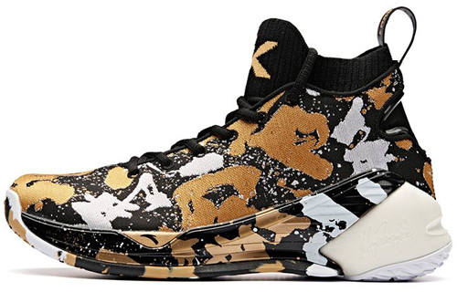 Anta KT4 Black History Month Shock The Game Abrasion Resistant Breathable High top Basketball Shoes Men's