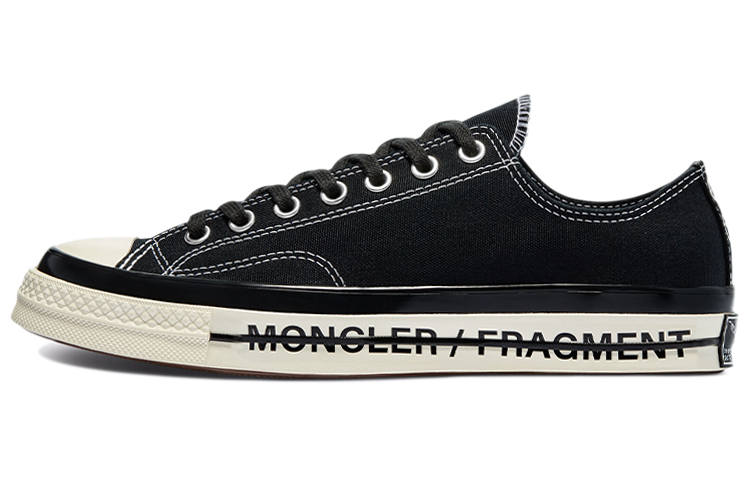 Converse Chuck 70 Fragment Design x Moncler x Chuck 70 Converse Low 'Black'